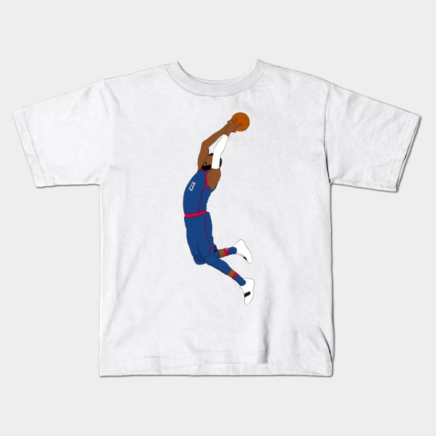 Paul George Kids T-Shirt by SickSticksCo